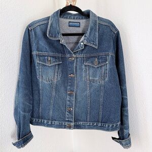 Brooker Denim Grunge Trucker Jacket